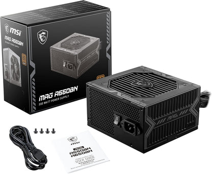 Fuente de Poder mag A550BN, 80 Plus Bronze, 20+4 Pin ATX, Vent. 120mm