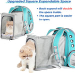Mochila Transportadora Para Gatos, Lollimeow, Expandible USADO