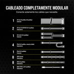 Fuente Poder Corsair HX1000i 1000W ATX 3.0 Modular 80+