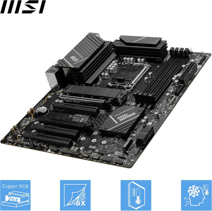 MSI PRO B760-P WiFi DDR4 ATX 128GB M.2 USB-C