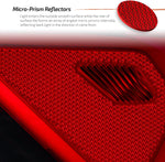 Luz Trasera, Roja y Transparente, Chevy Equinox 2022-2024.