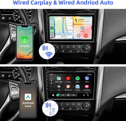 Estéreo para coche Nissan Altima 2013, Camara trasera, Carplay.