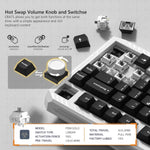 Teclado Mecánico Inalámbrico, Womier ERA75, con VIA/QMK (DETALLE)