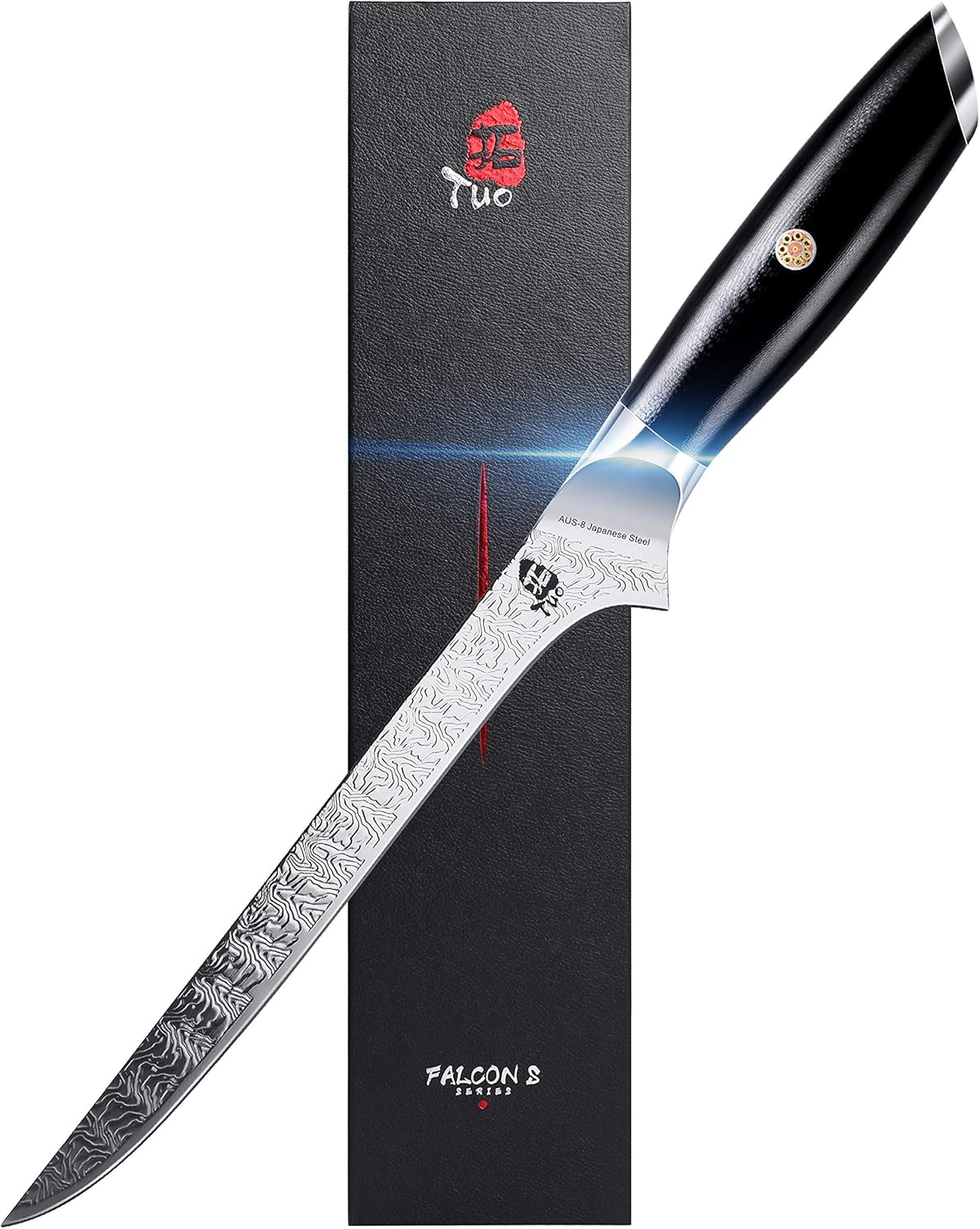 Cuchillo deshuesador y para filetear pescado, 7", TUO.