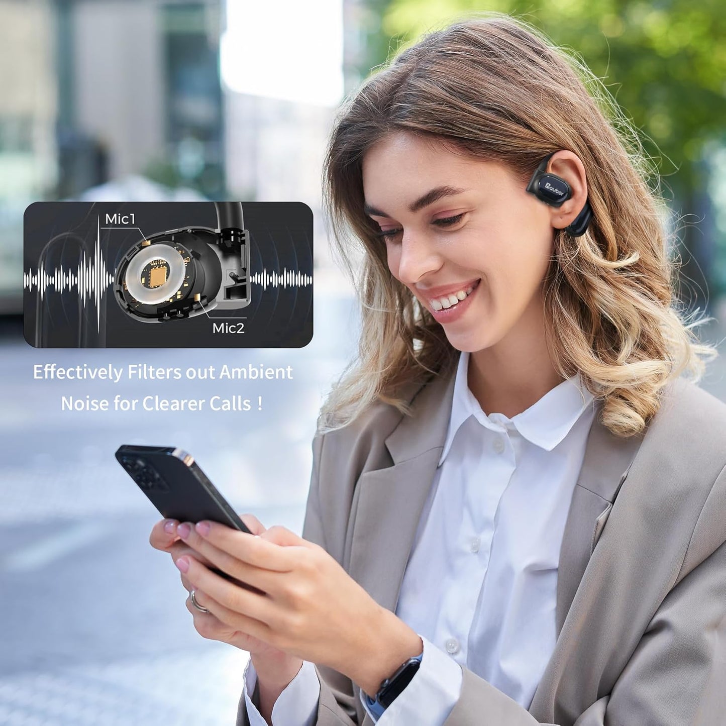 Aubor Auriculares Deportivos Inalámbricos Bluetooth H13 (USADO)