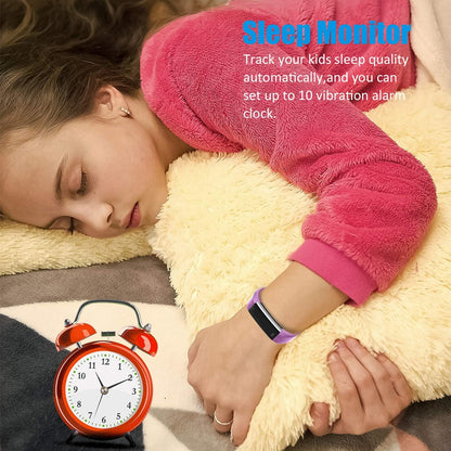 BIGGERFIVE Reloj Fitness Tracker para niños