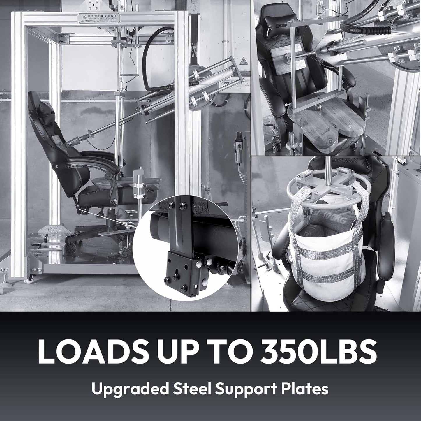 Silla ergonómica, DOWINX, Gamer, Respaldo Alto, Reclinable. 350LB.