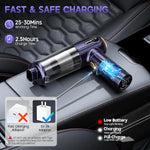 Aspiradora portátil inalámbrica para coche 6 en 1