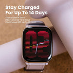 Smartwatch Amazfit Active, Pantalla AMOLED, Entrenador Inteligente IA