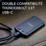 SSD Externo SanDisk PRO-G40 2TB Thunderbolt 3000MB/s