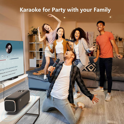 Sistema Karaoke Musky Inteligente con 2 Micrófonos (USADO)