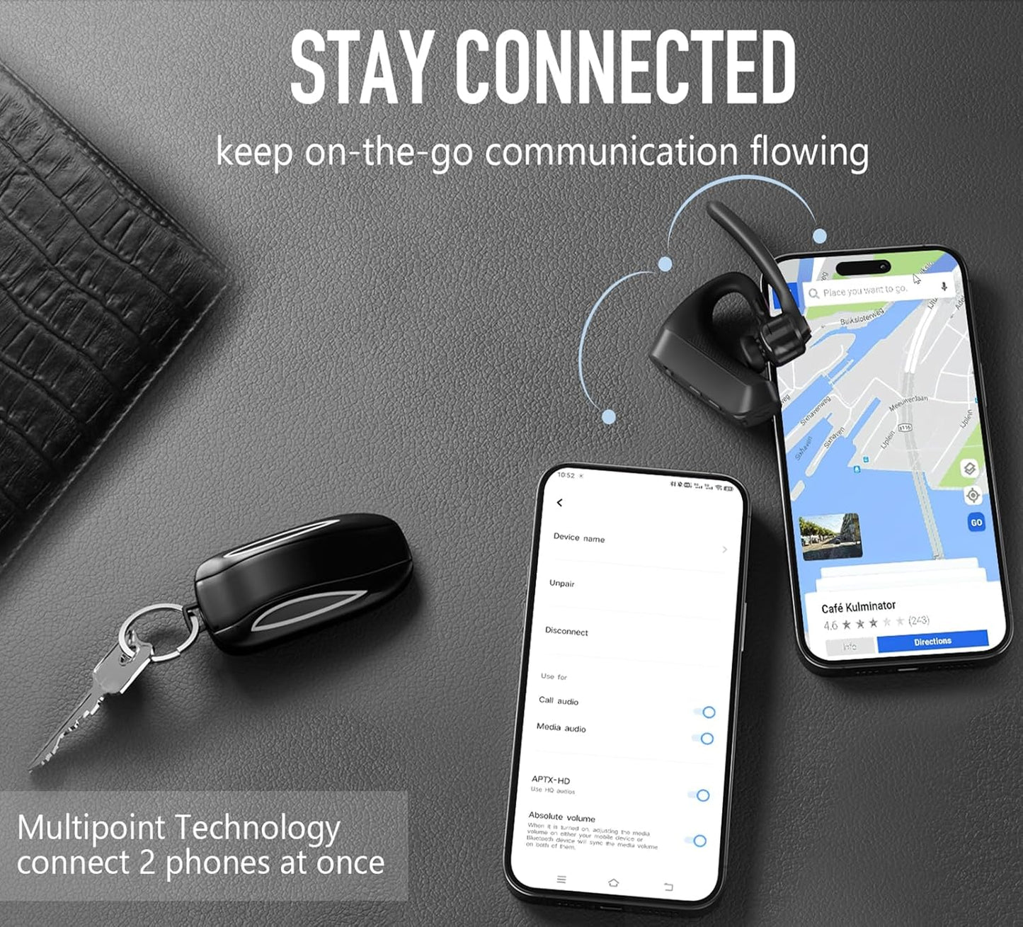 Auriculares Bluetooth Conambo K10C V5.2.