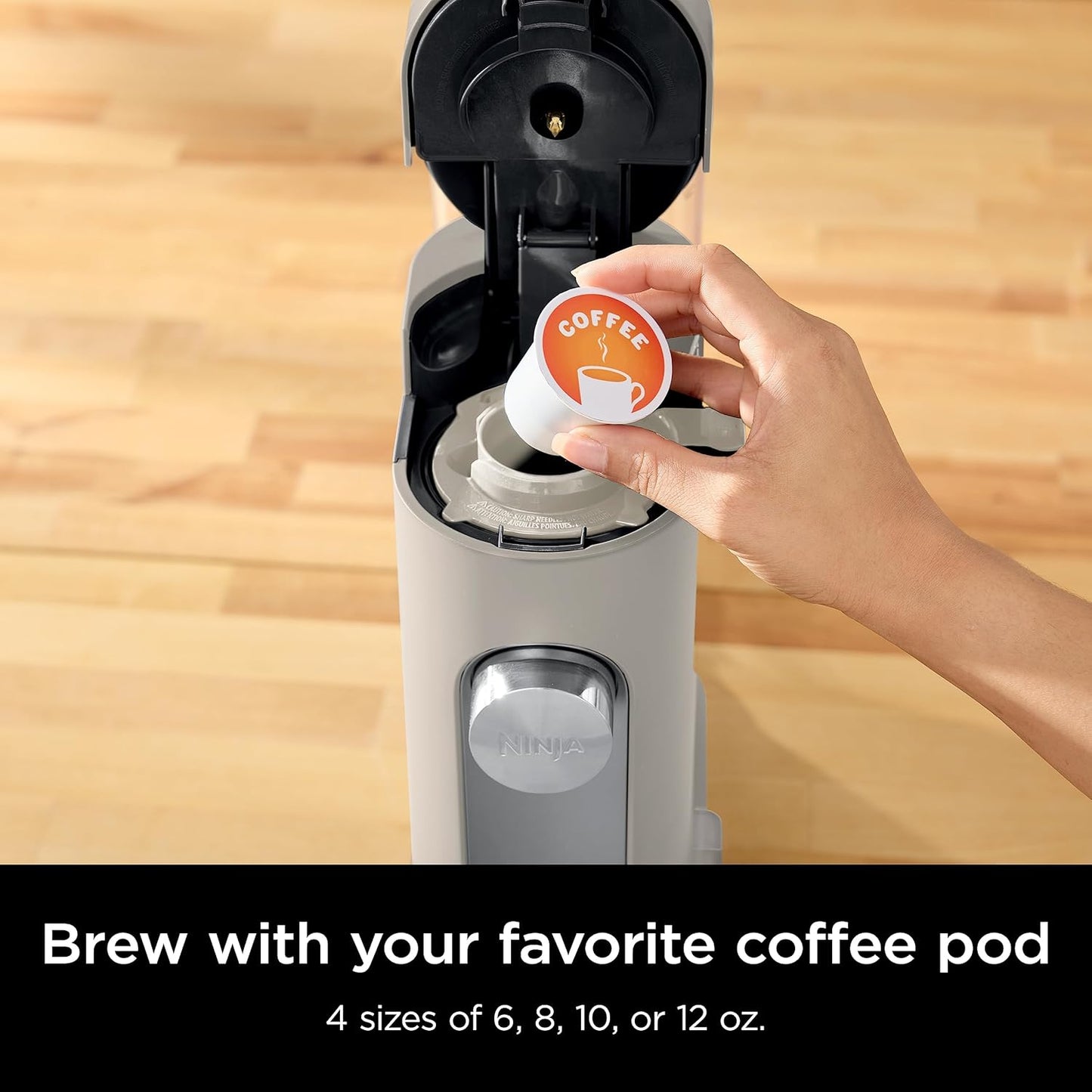Ninja Pods & Grounds Single-Serve Coffee Maker.