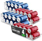 Organizadores y dispensadores de latas para refrigerador o despensa.