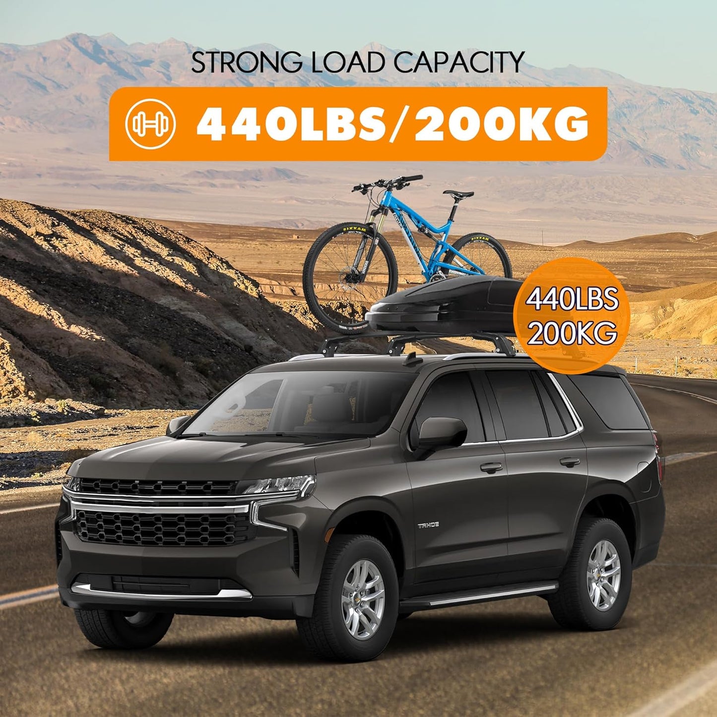 Barra Transversal de Techo Especial para SUV 2021