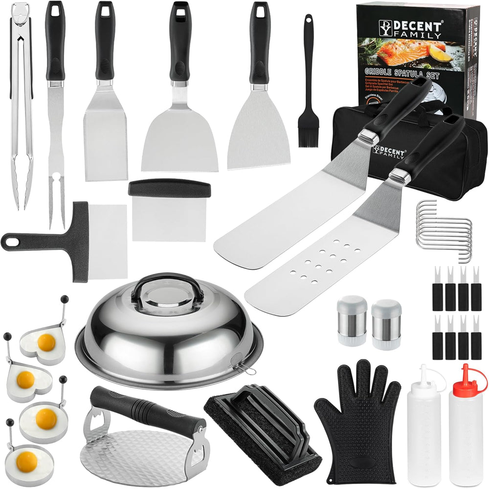 Kit Accesorios Parrilla DY DECENT FAMILY 39 Piezas. CAJA ABIERTA