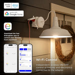 Adaptador Inteligente Exterior Enbrighten Smart Add Outlet GFCI WiFi