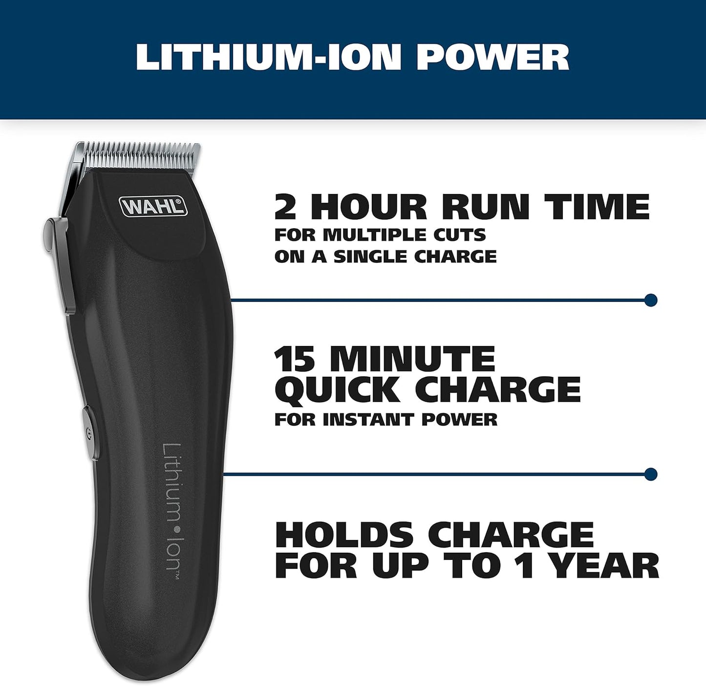 Kit de corte de pelo, inalámbrico, recargable, Wahl Clipper.(USADO)