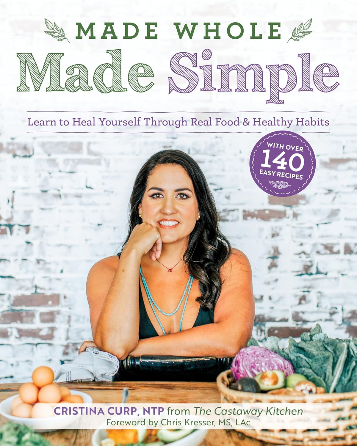 Made Whole Made Simple libro en ingles de recetas saludables