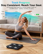 Báscula Inteligente Arboleaf 8 Electrodos Bluetooth
