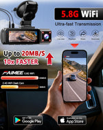 Dash Cam 3 Canales 4K GPS WiFi 128GB (USADO)