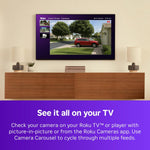 Cámara de batería para seguridad en el hogar, Roku SCB11R.