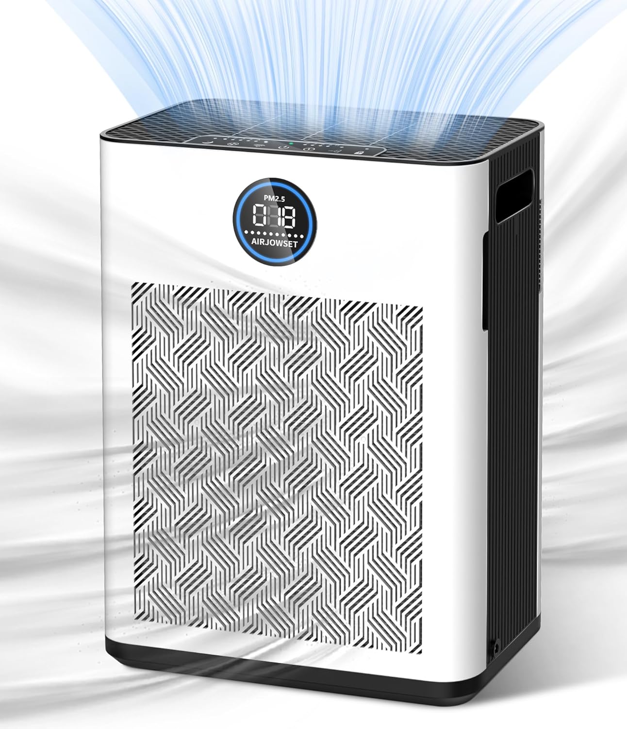Purificador de aire, Aijowset, filtro HEPA, temporizador.