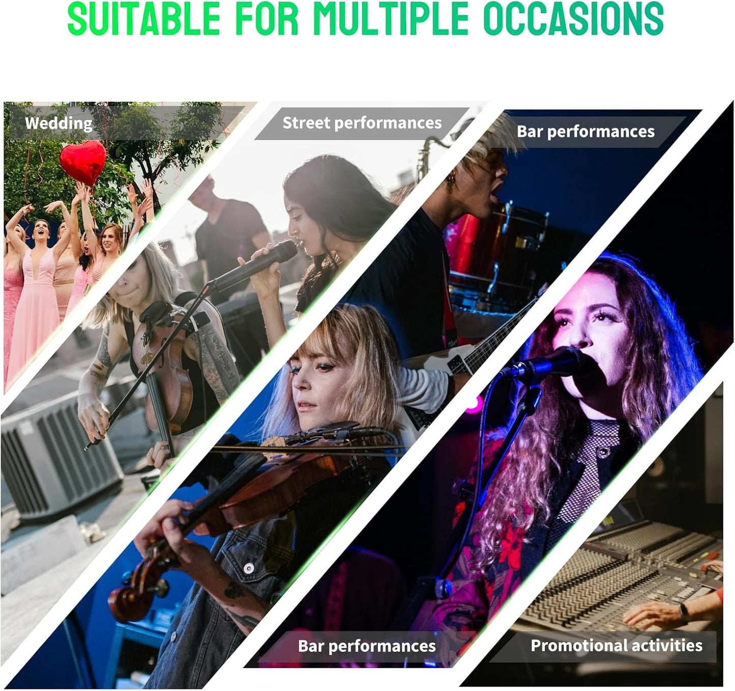 Mezclador de audio para DJ, NEW BAXS Sound Mixer Board.