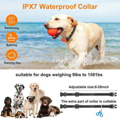 Sistema de cercado inalámbrico para perros, con collar USADO