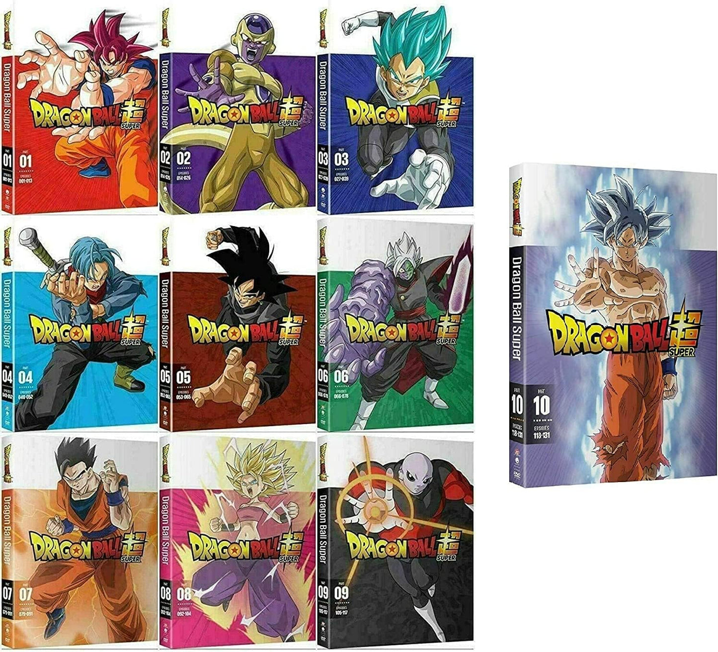 Dragon Ball Super Complete Series DVD Part 1-10 Complete Collection