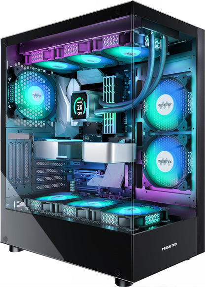 Gabinete PC Gamer MUSETEX K2  3 Ventiladores usado