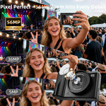 Cámara Digital 4K 48MP Autofocus Vlogging Zoom 16X
