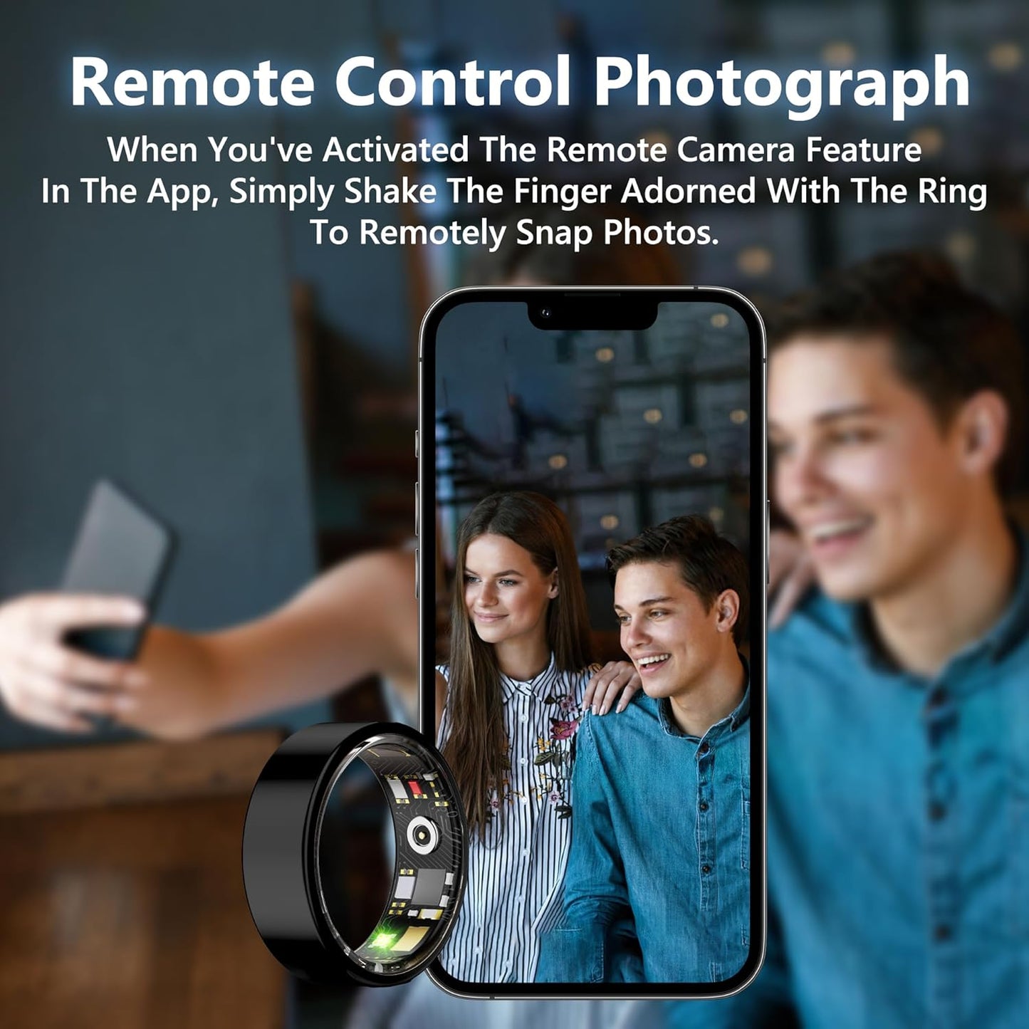 Anillo rastreador de actividad física talla #9