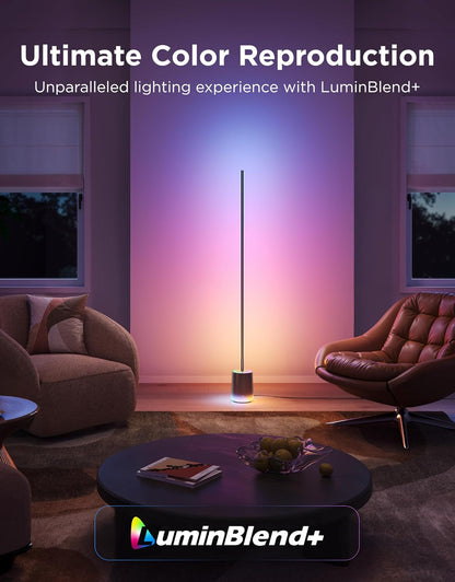 Lámpara de pie Govee 3, H16B0 con tecnología Luminblend Plus, Inteligente