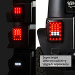 Luces traseras Wrangler (07-18) con luz de freno y señal de giro