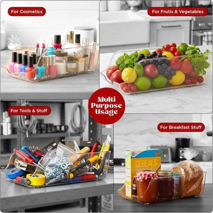 Organizadores y dispensadores de latas para refrigerador o despensa.