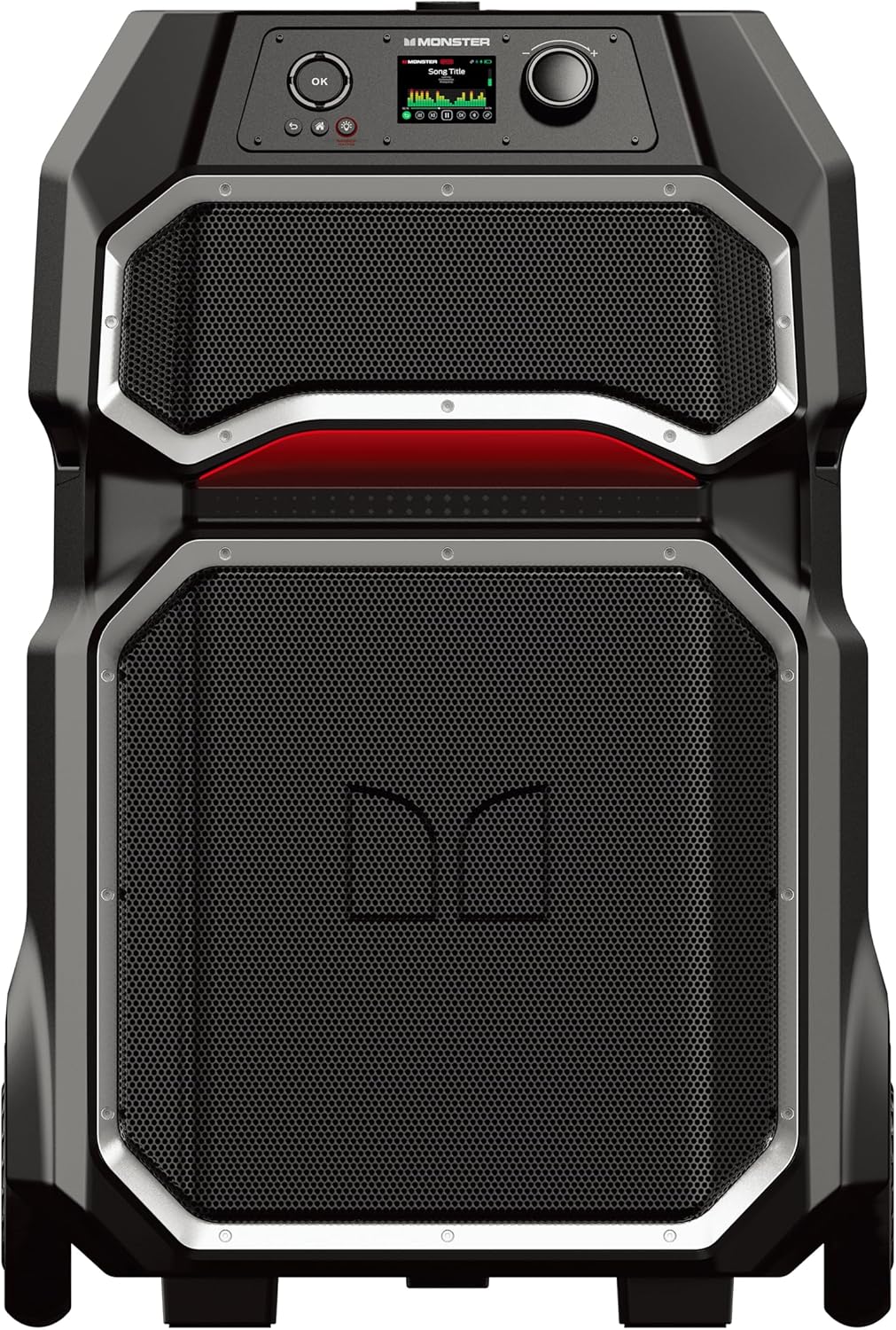 Altavoz Bluetooth portátil, Monster Rockin' Roller X, potente c/ruedas.