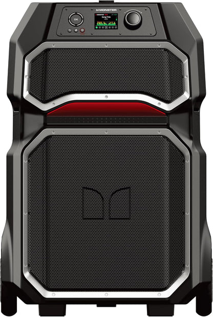 Altavoz Bluetooth portátil, Monster Rockin' Roller X, c/ruedas (USADO)