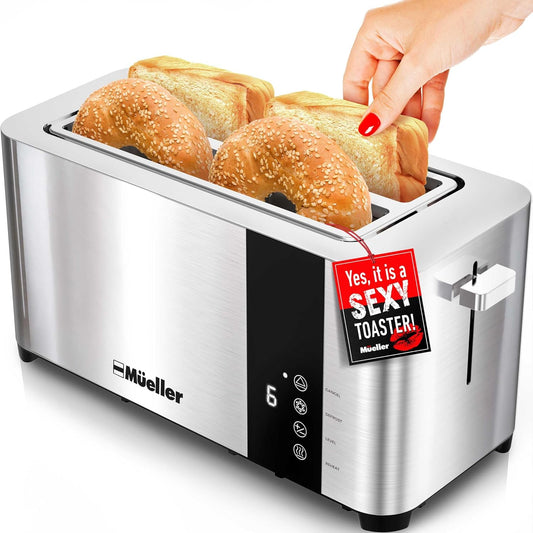 UltraToast - tostador completa de acero inoxidable. Mueller