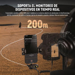 NEEWER CM28 Micrófono Lavalier Inalámbrico 2TX 1RX 4GB