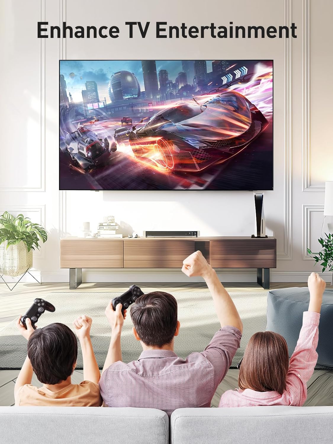 PERLESMITH, Soporte de Pared para TV de 37-82", hasta 59Kg.