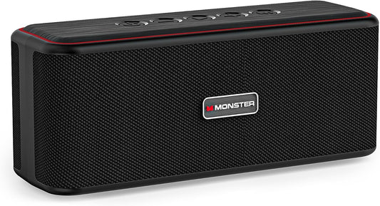 Monster Shock Plus - Altavoz Bluetooth con Sonido Estéreo.