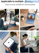 CHESONA Funda para iPad de 10ª Generación con Teclado