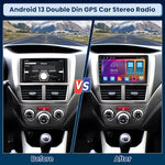 Estéreo de coche inalámbrico, Fuluku, 2+64GB, Android 13 doble DIN.