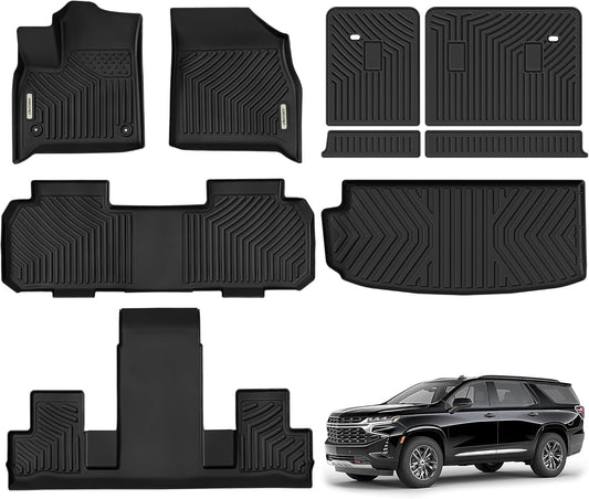 OEDRO tapetes de suelo, Chevy Traverse 2018-2025- 7 plazas