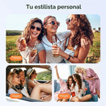 Cepillo secador Bopcal, cabezales inetrcambiables, volumen sin daño