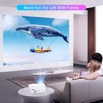 Mini Proyector WiFi Bluetooth Full HD Compatible 4K