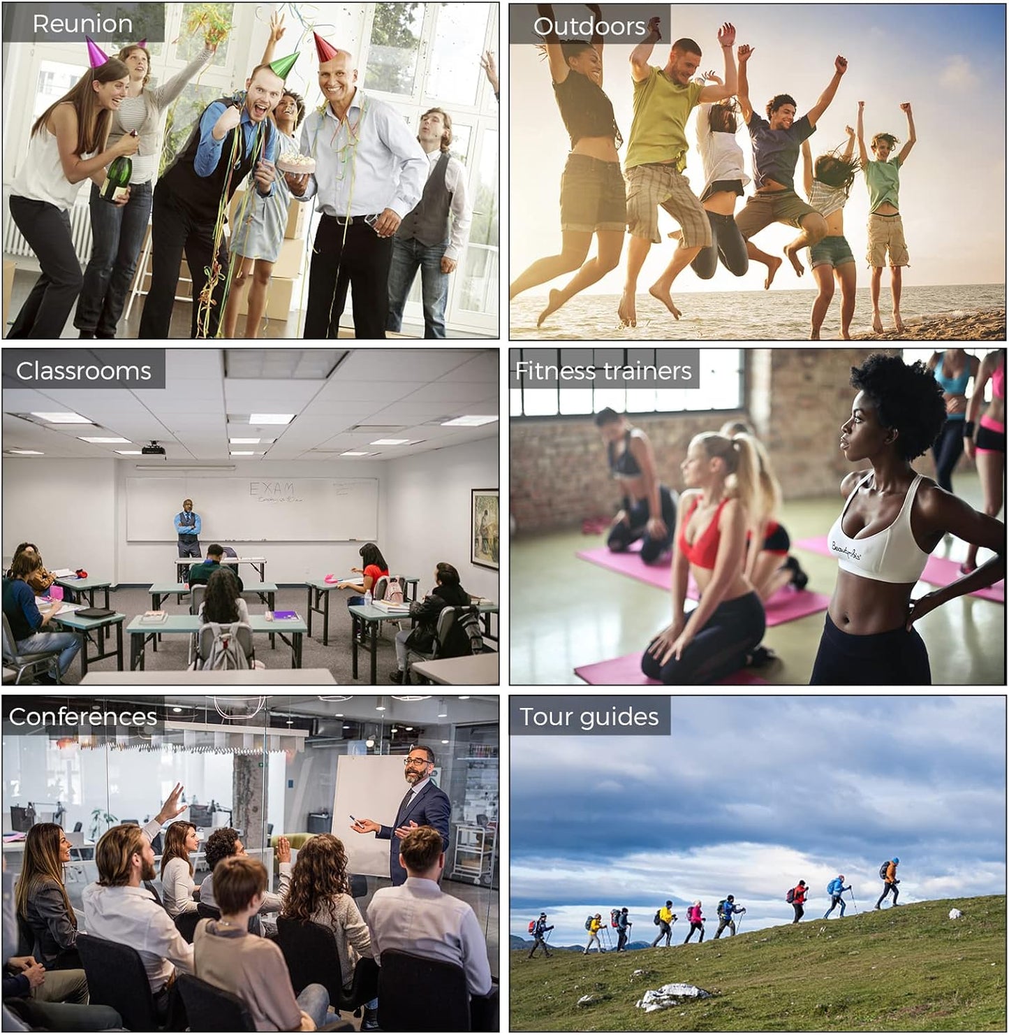 Amplificador de voz para profesores, fácil de transportar y llevar. SHIDU