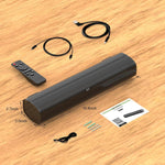 Barra de sonido Fansbe KB-M722, sonido envolvente, Smart TV, BT.