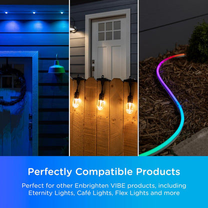 Adaptador Inteligente Exterior Enbrighten Smart Add Outlet GFCI WiFi